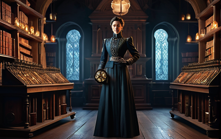 리버스 1999 장비 합성 시스템 - Prompt 1: The Arcanist and Her Psychube**