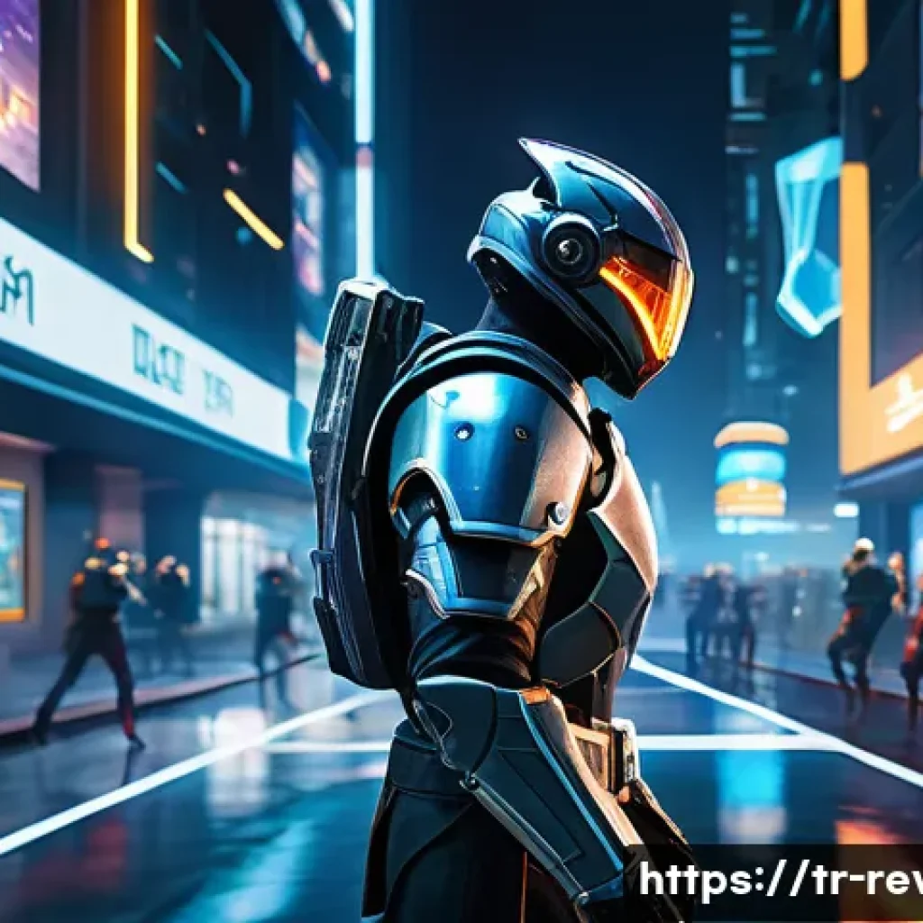 리버스 1999 개발진 AMA 모음 - A futuristic gaming scene depicting a dynamic battle where a character uses time manipulation powers...