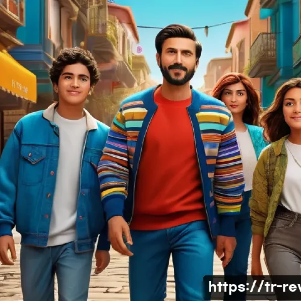 리버스 1999 인기 캐릭터 투표 - A vibrant and dynamic digital artwork featuring iconic 1990s and early 2000s animated characters pop...